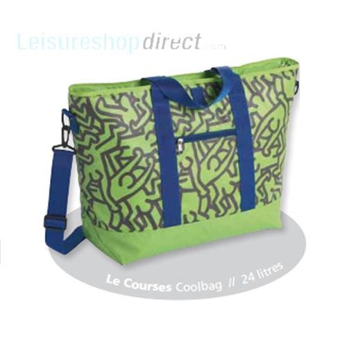 Le Courses Coolbag Pop Art Green image 1