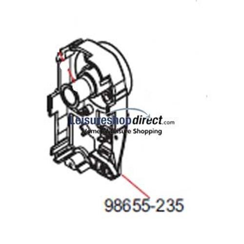 RH Inner Cap for Box - Fiamma F45TiL + Zip Awnings image 1