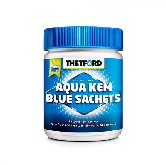 18 Sachets Thetford Aqua Kem Blue Sachets Chemical Wc Potti Motorhome Camper