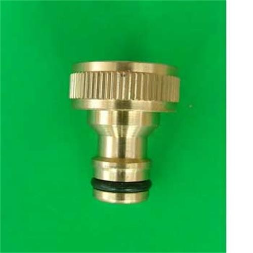 Threaded Brass Tap Adaptor - 3/4" image 1
