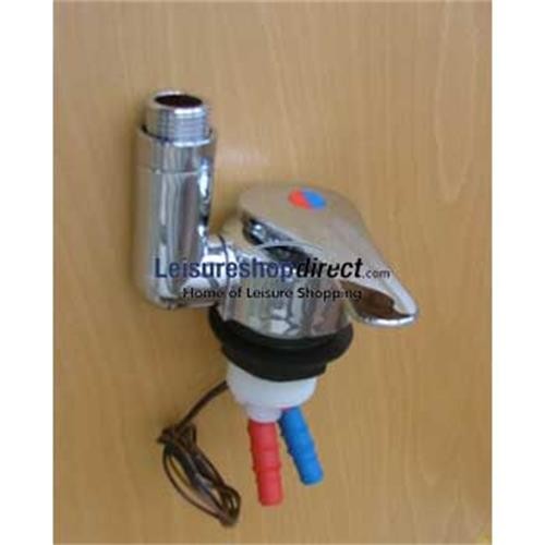 Reich Twist Table Top Mixer for all Showerheads (Chrome) image 1