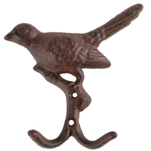 Cast Iron Bird Hook Hooks and Accessories