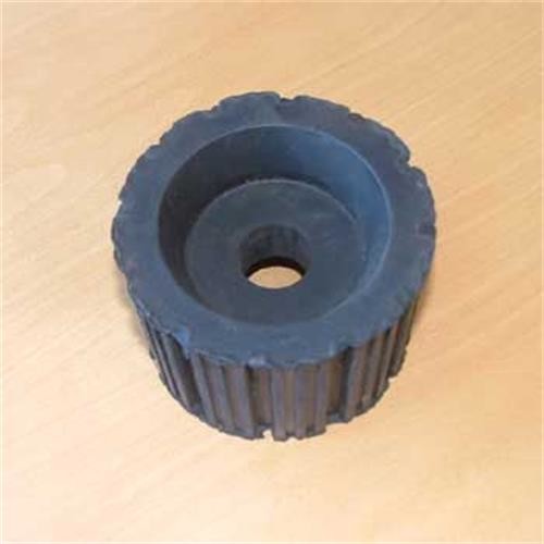 Ribbed roller 115mm diameter x 80mm wide image 1