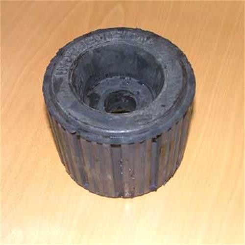 Ribbed roller 125mm dia. x 100mm wide image 1