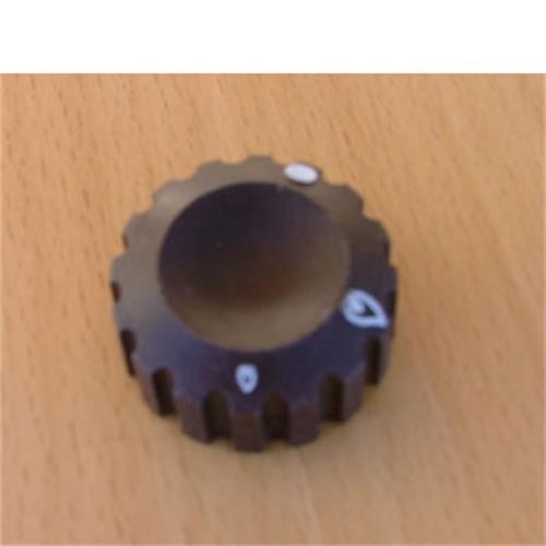 Control knob, brown for Cramer Hob image 1