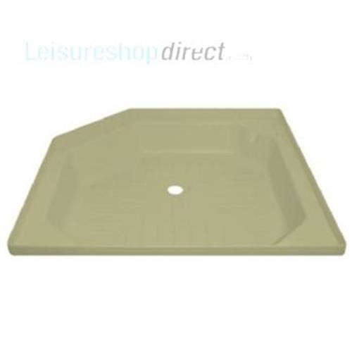 Shower tray skin ivory Caravan Showers + Motorhome Shower + Camper