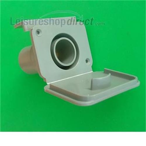 Caravan 28mm waste outlet fitting image 1