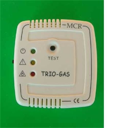 Trio gas alarm - colour ivory image 1