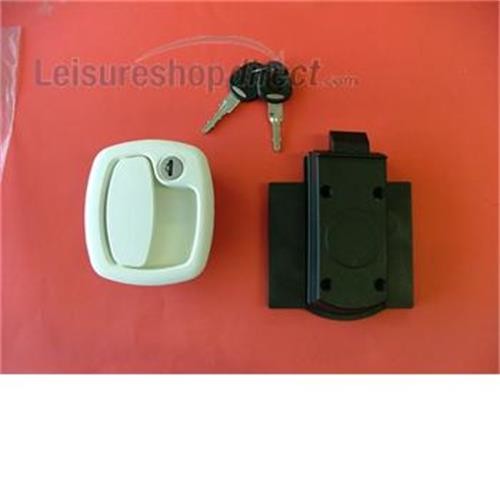 FAP Locker/Garage Door Lock - white image 1