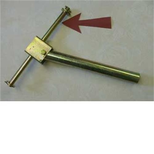 Bracket for twin rollers image 1