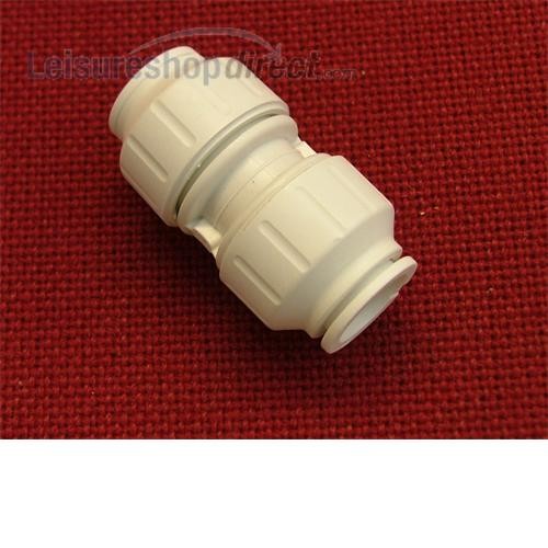 Push Fit Equal Straight Connector 15mm image 1