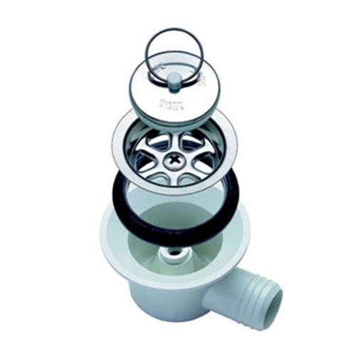 Smev 25mm angled waste fitting image 1