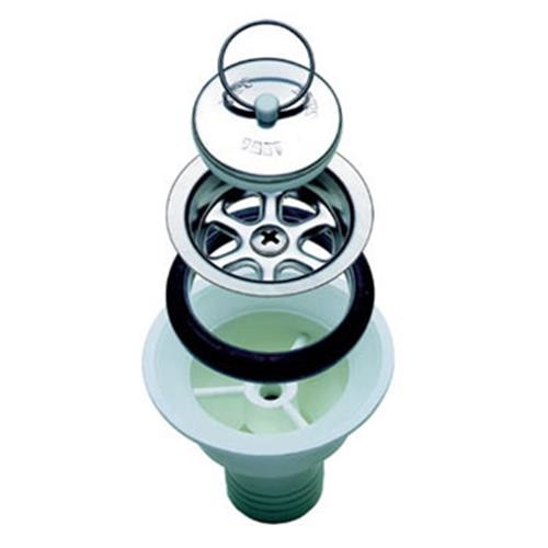 SMEV 20mm Straight Waste Fitting image 1