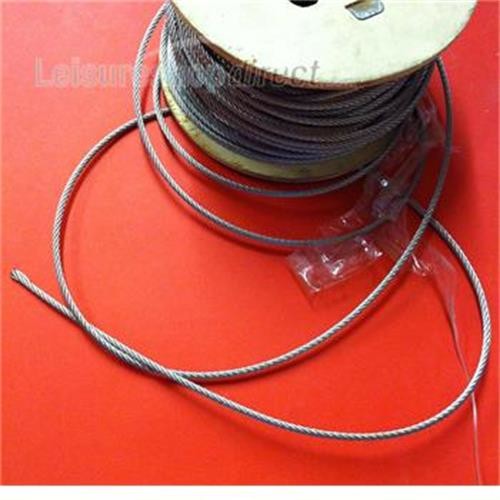 Wire rope 4mm stainless steel image 1