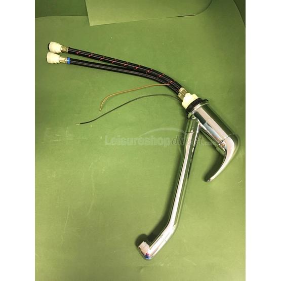 Comet Roma mixer tap long spout image 2