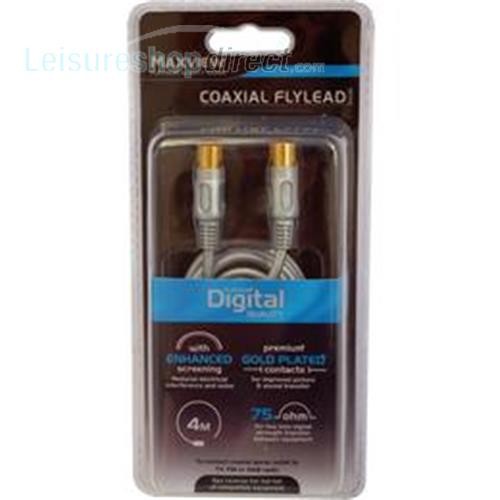 Maxview 4M Digital Coaxil 75 ohm Flylead - Silver image 1