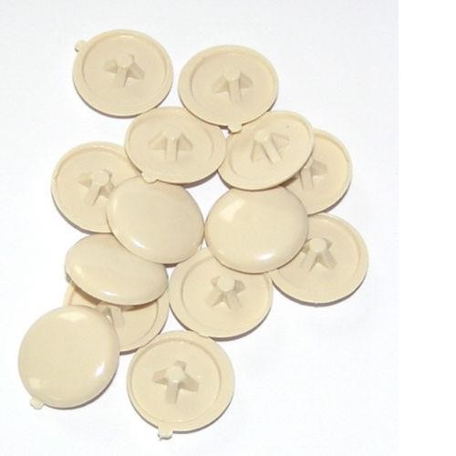 Pozi screw covers - Beige colour image 1