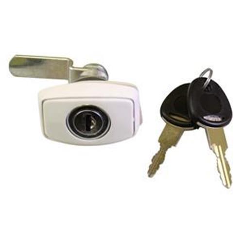 FAP push lock rectangular -white image 1