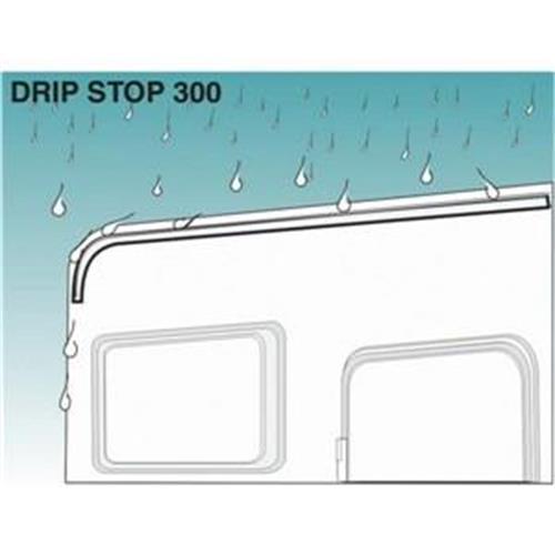 Drip Stop Fiamma Nero Profondo 75 Cm &ndash; Adesivo Antigoccia Per Camper E Caravan