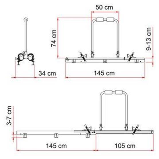 Fiamma Garage Slide pro bike image 2