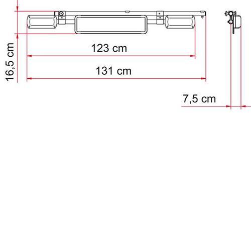 Fiamma Kit Support Bar image 2