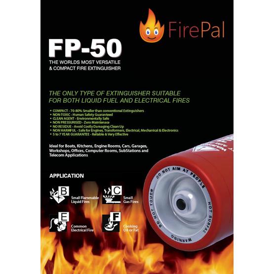 FirePal portable fire extinguisher image 1
