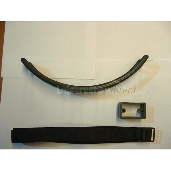 Gas bottle strap bracket and spacer image 2