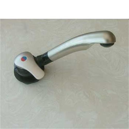 Reich Twist Mixer Tap Matt Nickel - Right Hand image 1