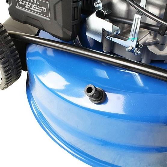 Hyundai HYM530SPE Self-Propelled Petrol Lawn Mower, (rear wheel drive), 21”/530mm Cut Width, Electric (push button) Start With Pull-Cord Back -Up image 17
