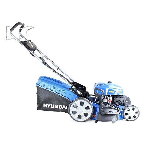 Hyundai HYM530SPE Self-Propelled Petrol Lawn Mower, (rear wheel drive), 21”/530mm Cut Width, Electric (push button) Start With Pull-Cord Back -Up image 10