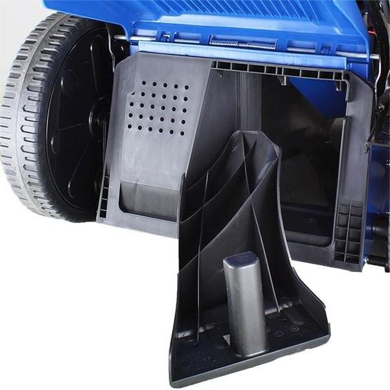 Hyundai HYM530SPE Self-Propelled Petrol Lawn Mower, (rear wheel drive), 21”/530mm Cut Width, Electric (push button) Start With Pull-Cord Back -Up image 16