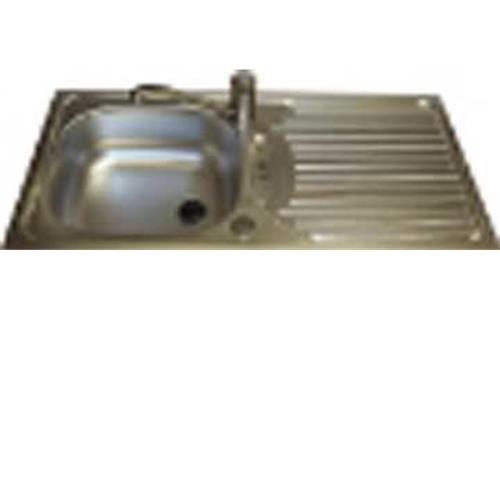 Euroline stainless steel sink & drainer