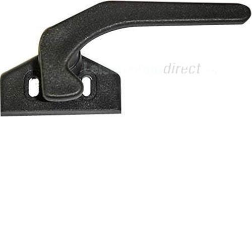 thumbnail image 2 of Polyplastic Polylock Lever Lock Catch With Push Button – Caravan Window Lock Replacement 2 of 3