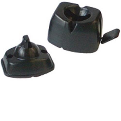 Lever release door retainer