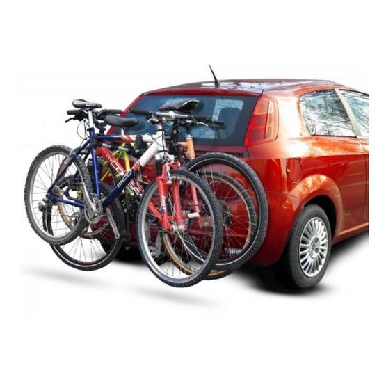 M-WAY TYPHOON TOWBALL MOUNTED 3 BIKE & CRADLES image 1
