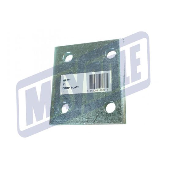 Maypole Drop Plate 3 inch image 2