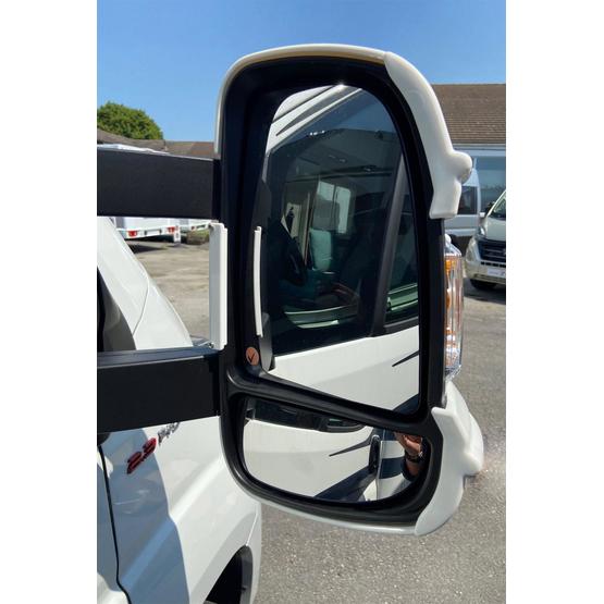 Milenco Motorhome Mirror Protectors White (Wide Arm) image 7