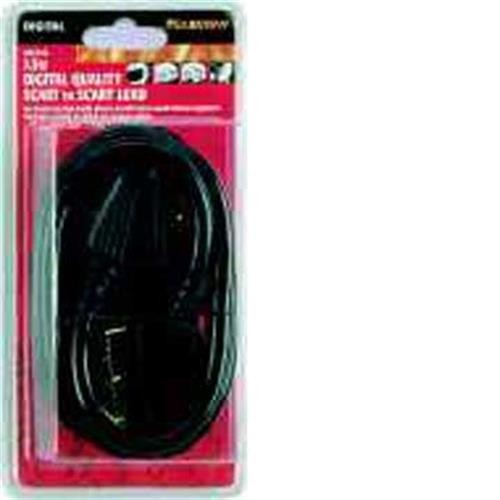 1.5M digital Quality Scart to Scart Lead
