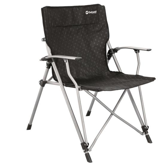 Outwell Goya Folding Camping Arm Chair (Black) | Chairs | Leisureshopdirect