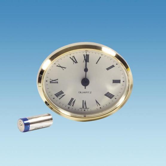 Oval Insert Caravan Clock Internal Caravan Fittings Miscellaneous