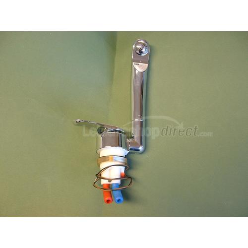 Reich Twist Mixer Tap Chrome - Right Hand image 2