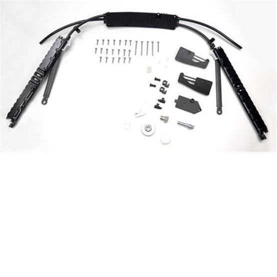 Remitop Vario II-put up hinges 400x400 double lifter 24-35mm roof image 1