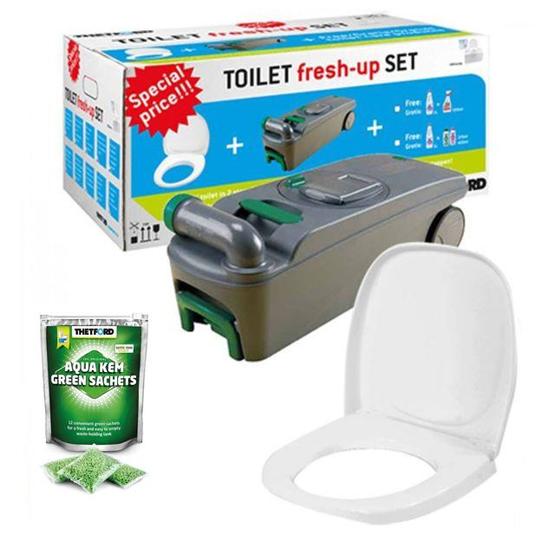 Thetford Toilet Fresh up set for C400 Caravan Presents