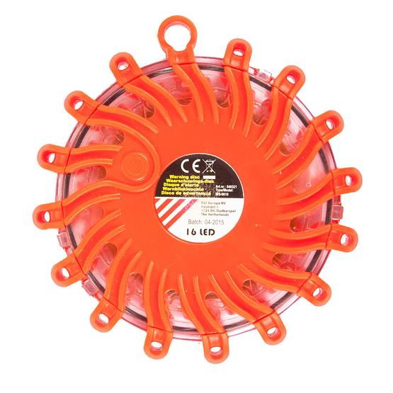Via Mondo 16 LED Orange Warning Disk image 1