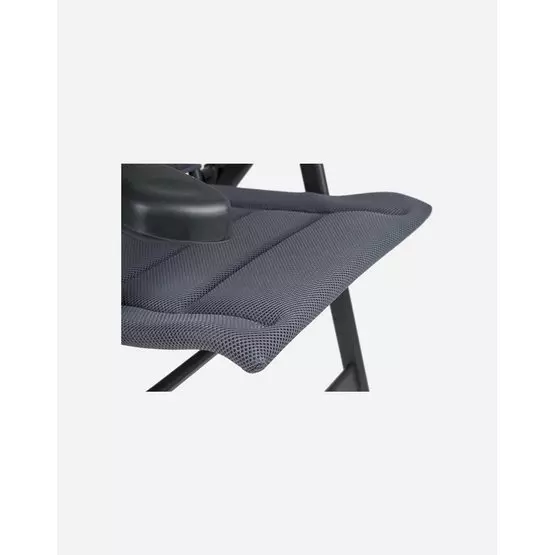 Crespo Air Deluxe Relax Compact Camping Chair Black