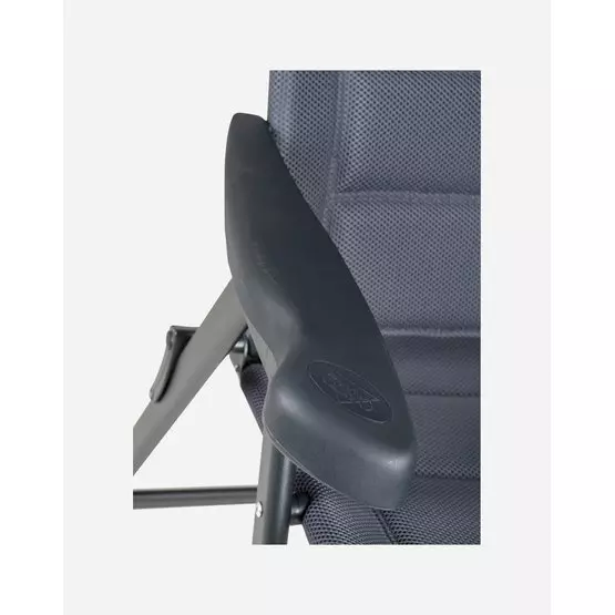 Crespo Air Deluxe Relax Compact Camping Chair Black