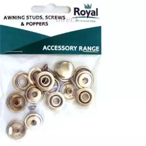 Awning Studs Screws & Poppers (5) image 1