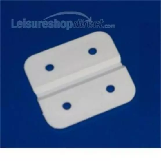 Plastic Hinge - White image 1