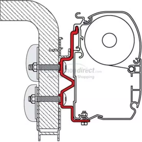 Fiamma Adaptor Kit HymerCamp