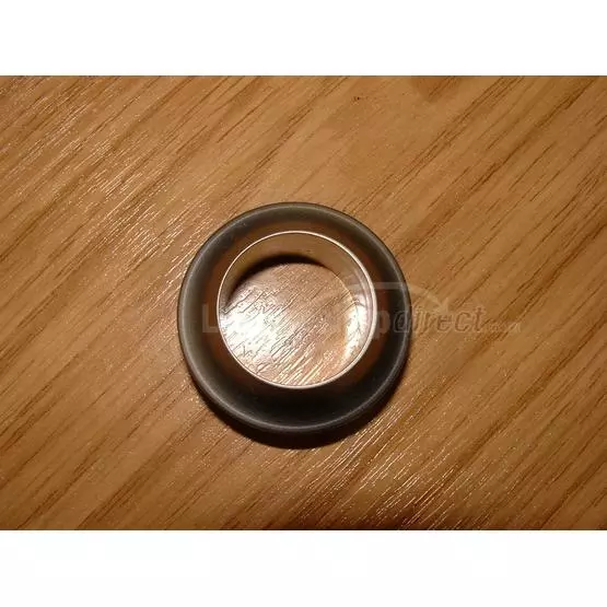 Rossette for push button 13mm door thickness,plastic image 1